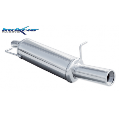 Escape trasero deportivo 1X80 FORD FIESTA 5° serie (02) 1.6 TDCi S (90CV) 2005-- Ø 50 CON Homologacion Europea Inoxcar