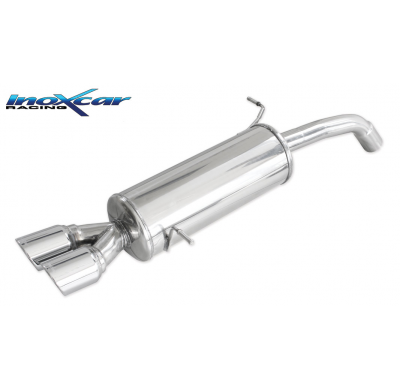 Escape trasero deportivo 2X80 X-RACE FORD FIESTA 7° serie (13) ST 200 - 1.6 (200CV) 2013-- Ø 54 PENDIENTE de Homologacion E