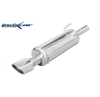 Escape trasero deportivo 1X120X80 FORD PUMA 1.7 (125CV) 1997-2001 Ø 50 CON Homologacion Europea Inoxcar