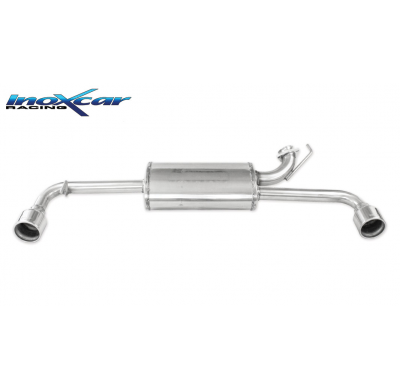 Silenciador trasero deportivo  duplex 1X102 LANCIA DELTA (Type 831) 2.0 TURBO INTEGRALE 8V / 16V 1989-1991 CON Homologacion Euro