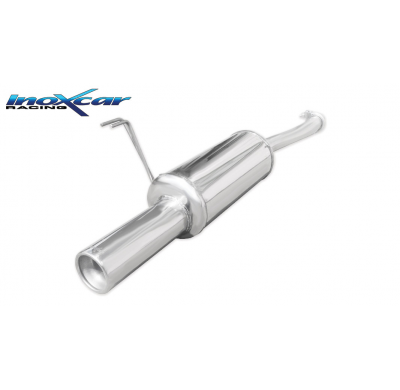 Escape trasero deportivo 1X80 LANCIA Y 1.4 (80CV) 1995-1999 CON Homologacion Europea Inoxcar