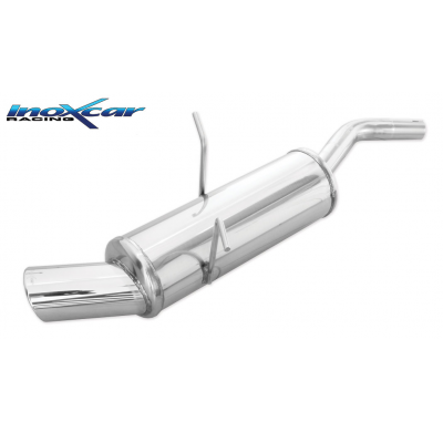 Escape trasero deportivo 1X90 X-RACE MINI ONE 1.6 (90CV) 2001-2006 (Type R50) CON Homologacion Europea Inoxcar