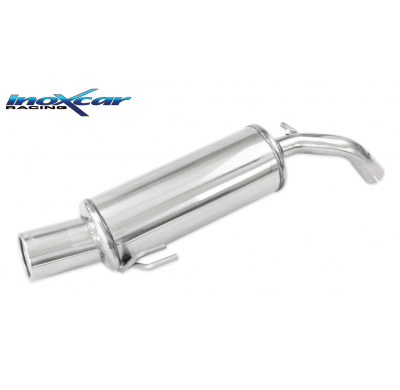 Escape trasero deportivo 1X102 MITSUBISHI COLT CZT 1.5 TURBO (150CV) 2005-- SIN homologacion Inoxcar