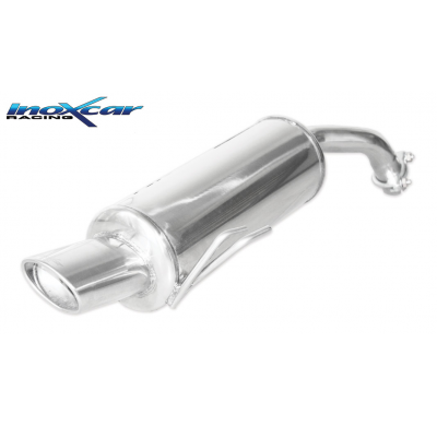 Escape trasero deportivo 1X120X80 MITSUBISHI COLT CZT 1.5 TURBO (150CV) 2005-- SIN homologacion Inoxcar