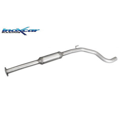 Tubo central con silenciador ABARTH GRANDE PUNTO 1.4 T-JET (155CV) 2007-- Ø 55 CON Homologacion Europea Inoxcar