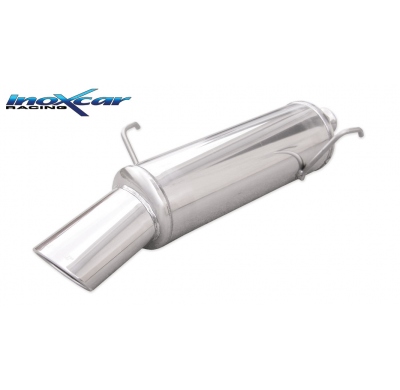 Escape trasero deportivo 1X120X80 PEUGEOT 206 1.4 (75CV) --2000 CON Homologacion Europea Inoxcar