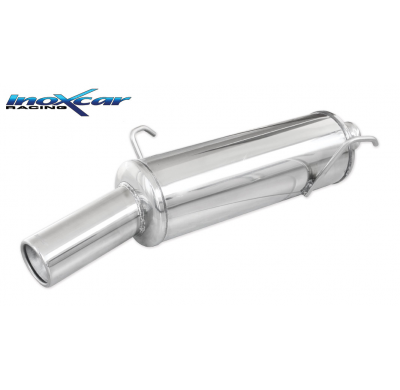 Escape trasero deportivo 1X80 PEUGEOT 206 1.6 (88CV) --2000 CON Homologacion Europea Inoxcar