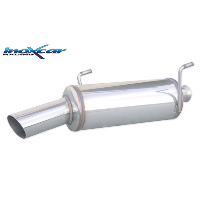 Escape trasero deportivo 1X90 RALLY PEUGEOT 206 2.0 16V GTI (136CV) 1999-2004 CON Homologacion Europea Inoxcar