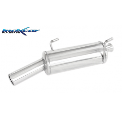 Escape trasero deportivo 1X80 PEUGEOT 206 2.0 16V GTI (136CV) 1999-2004 CON Homologacion Europea Inoxcar
