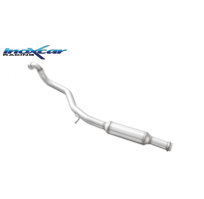 Tubo central con silenciador PEUGEOT 206 RC 2.0 16V (177CV) --2006 diam. 63 SIN homologacion Inoxcar