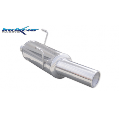 Escape trasero deportivo 1X102 PEUGEOT 206 CC CC 1.6 16V (109CV) 2001-- CON Homologacion Europea Inoxcar