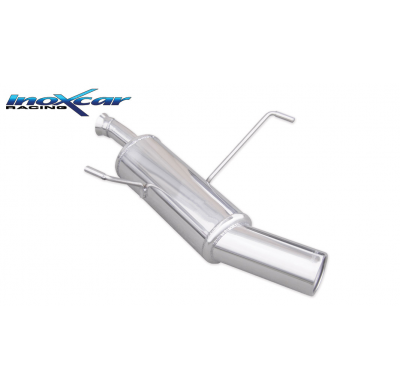 Escape trasero deportivo 1X102 PEUGEOT 206 SW SW 2.0 HDI (90CV) 2002-2005 CON Homologacion Europea Inoxcar