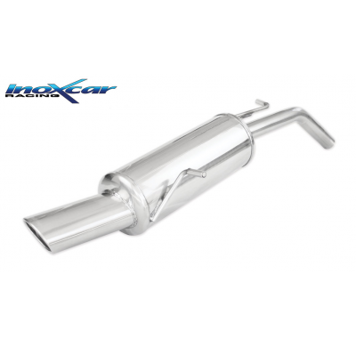 Escape trasero deportivo 1X120X80 PEUGEOT 207 1.4 XS (95cv) 16V 2007-- CON homologacion Inoxcar