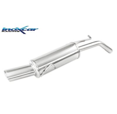 Escape trasero deportivo 1X120X80 PEUGEOT 207 1.6 16V VTi (120CV) 2006--  Ø 45 CON Homologacion Europea Inoxcar