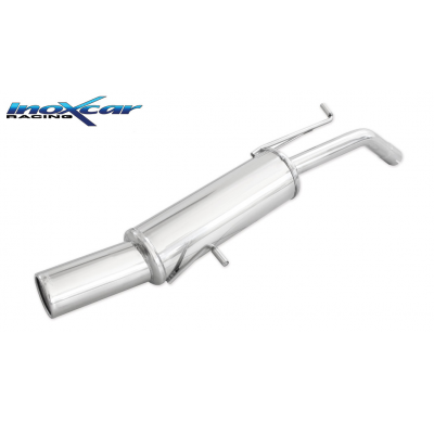 Escape trasero deportivo 1X102 PEUGEOT 207 1.6 16V HDI (110CV) 2006-- CON Homologacion Europea Inoxcar