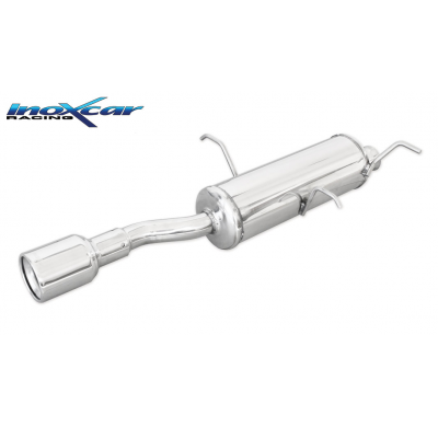 Escape trasero deportivo 1X102 PEUGEOT 306 1.6 CABRIO (89CV) 1993-1997 CON Homologacion Europea Inoxcar