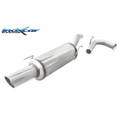 Escape trasero deportivo 1X90 RALLY RENAULT CLIO 1 DIESEL --1998 SIN homologacion Inoxcar