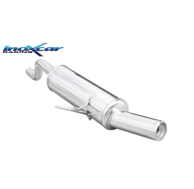 Escape trasero deportivo 1X80 RENAULT CLIO 2 1.4 16V (98CV) 1999-- Ø 45 CON Homologacion Europea Inoxcar