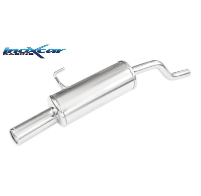 Escape trasero deportivo 1X80 RENAULT CLIO 2 1.9 DIESEL 1998-- Ø 40 SIN homologacion Inoxcar