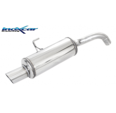 Escape trasero deportivo 1X90 RALLY RENAULT CLIO 2 RS 2.0 fase2 (172CV) 2002-2003 Ø 54 CON Homologacion Europea Inoxcar