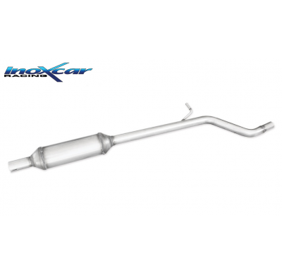 Tubo central con silenciador RENAULT CLIO 4 1.2 GT (120cv) 2013-- CON Homologacion Europea Inoxcar