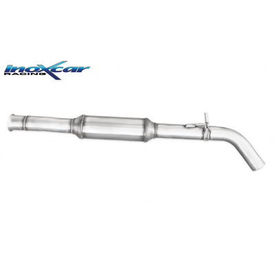 Tubo central con silenciador RENAULT CLIO 4 RS TROPHY 220 EDC 1.6 Turbo (220CV) 2015-- Ø 63,5 SIN homologacion Inoxcar