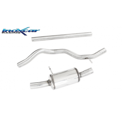 Tubo central directo+ Escape trasero (solo lato sx) Ø 60 RENAULT MEGANE IV GT 1.6 Tce (205cv) 2016-- Ø 60 SIN homologacion Inoxc