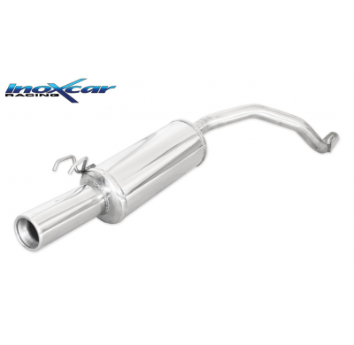 Escape trasero deportivo 1X80 RENAULT TWINGO (type MK1) 1.2 (55CV) Ø 40 CON Homologacion Europea Inoxcar