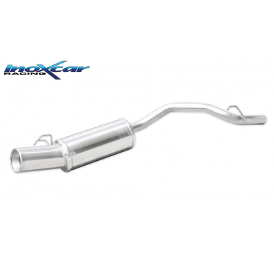 Escape trasero deportivo 1X102 RENAULT TWINGO (type MK1) 1.2 (55CV) Ø 40 CON Homologacion Europea Inoxcar