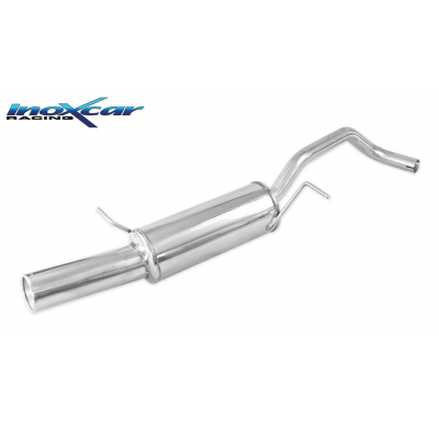 Escape trasero deportivo 1X102 SEAT IBIZA SC (Type 6J) 1.2 (70CV) 2010-- CON Homologacion Europea Inoxcar