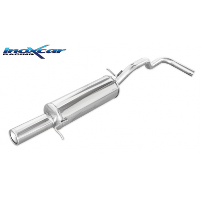 Escape trasero deportivo 1X80 SEAT IBIZA (Type 6K) 1.6 (75CV) 1993-2000 CON Homologacion Europea Inoxcar