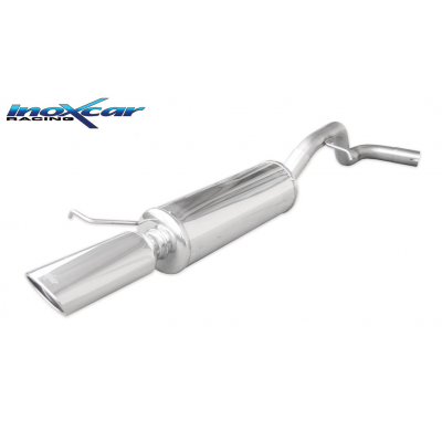 Escape trasero deportivo 1X120X80 SEAT LEON (Type 1M) 1.6 8V (100CV) 2000-- CON Homologacion Europea Inoxcar