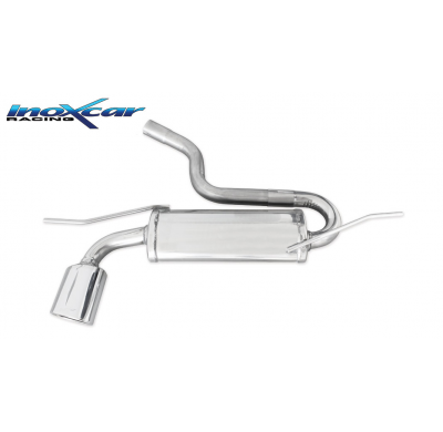Escape trasero deportivo 1X120X80 OBLIQUO SEAT LEON (Type 1P) 1.4 Tsi (125CV) 2005-- SIN homologacion Inoxcar
