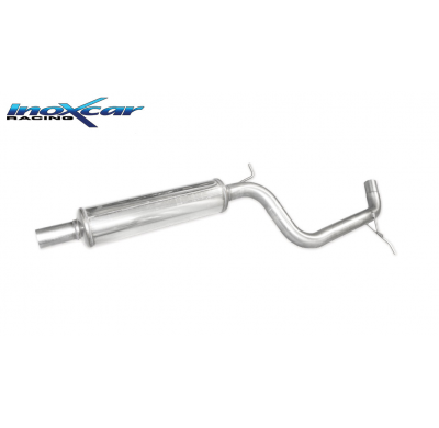 Tubo central con silenciador SEAT LEON (Type 5F) CUPRA 2.0 (280cv) 2014-- diam. 70 CON Homologacion Europea Inoxcar