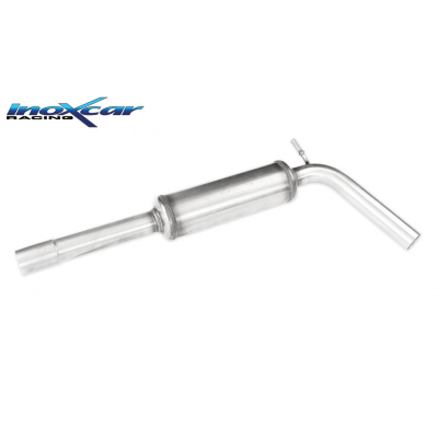 Tubo central con silenciador SKODA FABIA (Type NJ) 1.2 TSI (90-110cv) 2014-- CON Homologacion Europea Inoxcar