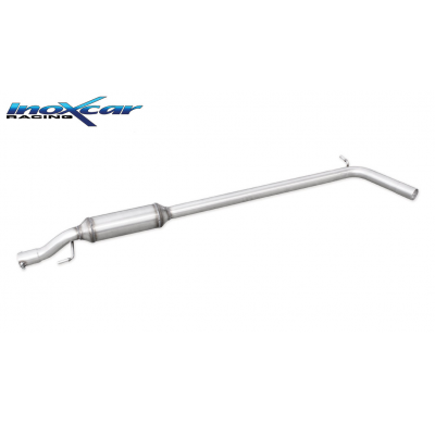 Tubo central con silenciador SKODA FABIA (Type 5J) 1.4 Tsi RS DGS (180CV) 2012-- SIN homologacion Inoxcar