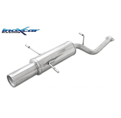 Escape trasero deportivo 1X102 SUBARU FORESTER 2.0 16V LX (125CV) 1998-- CON Homologacion Europea Inoxcar