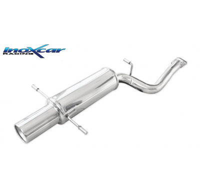 Escape trasero deportivo 1X102 SUBARU IMPREZA 4WD 2.0 GT TURBO --2000 SIN homologacion Inoxcar