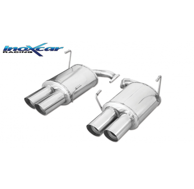 Escape trasero deportivo 2X90 RACING Salida Izq. + Dcha. SUBARU IMPREZA 4WD 2.5T WRX STi 10MY (300CV) 2010-2013 SIN homologa