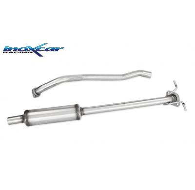 Tubo central con silenciador SUZUKI SWIFT 1.6 16V SPORT (125CV) 2006-- SIN homologacion Inoxcar