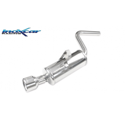 Escape trasero deportivo 1X102 TOYOTA COROLLA (Type E11) 1.4 / 1.6 / 2.0D 1997-- SIN homologacion Inoxcar