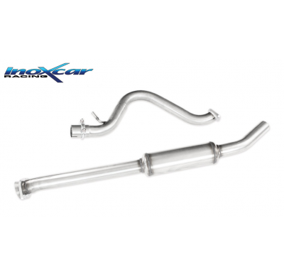 Tubo central con silenciador TOYOTA GT 86 2.0 (200CV) 2012-- SIN homologacion Inoxcar