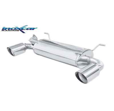 Escape trasero deportivo 1X114 RACING Salida Izq. + Dcha. TOYOTA GT 86 2.0 (200CV) 2012-- CON Homologacion Europea Inoxcar