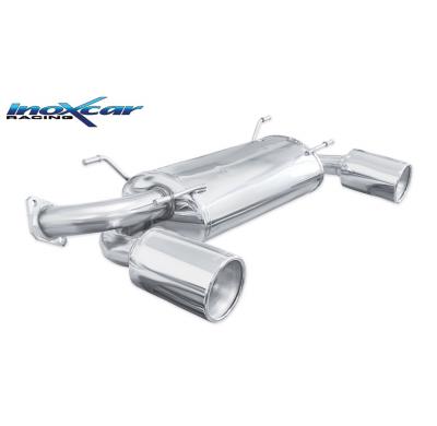 Escape trasero deportivo 1X120 MEGA Salida Izq. + Dcha. TOYOTA GT 86 2.0 (200CV) 2012-- CON Homologacion Europea Inoxcar