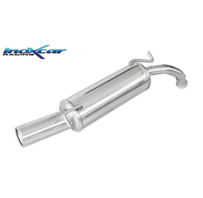 Escape trasero deportivo 1X80 TOYOTA YARIS 1.5 VVT-i (106CV) 2001-- SIN homologacion Inoxcar