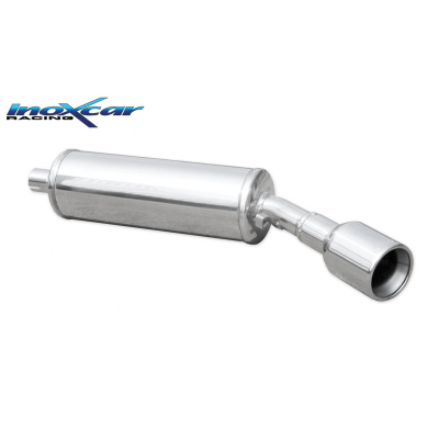 Escape trasero deportivo 1X102 VOLKSWAGEN GOLF 1  1.6 CABRIO (110CV) --1984 CON Homologacion Europea Inoxcar