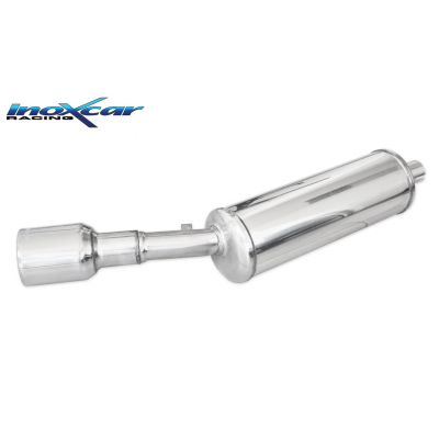 Escape trasero deportivo 1X102 VOLKSWAGEN GOLF 1  1.8 CABRIO (90CV-98CV-112CV) --1984 CON Homologacion Europea Inoxcar