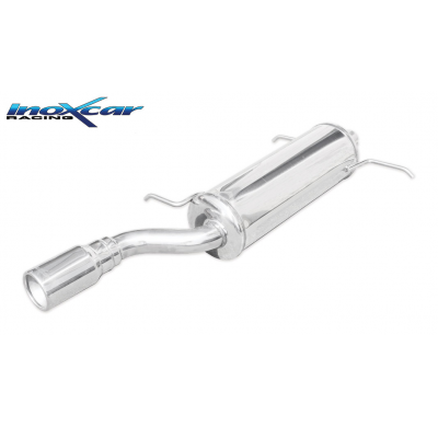 Escape trasero deportivo 1X80 VOLKSWAGEN GOLF 1  1.8 CABRIO (90CV-98CV-112CV) --1984 CON Homologacion Europea Inoxcar