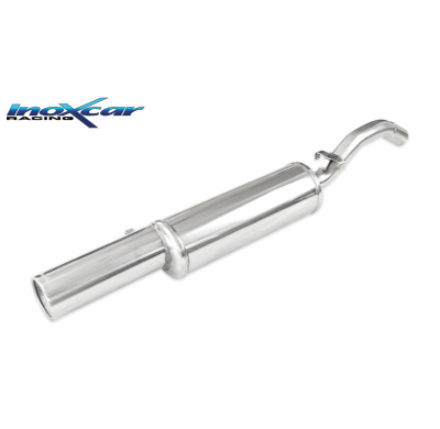 Escape trasero deportivo 1X102 VOLKSWAGEN GOLF 2 1.8 GTI (112CV) 1983-1988 CON Homologacion Europea Inoxcar