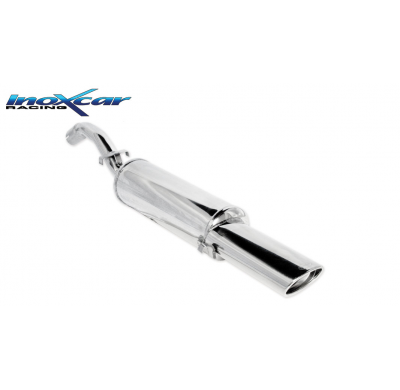 Escape trasero deportivo 1X120X80 VOLKSWAGEN GOLF 2 1.8 GTI (112CV) 1983-1988 CON Homologacion Europea Inoxcar